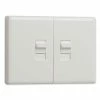 Ecolink Z-Wave Plus Motorized On/Off Light Switch, Dual Toggle, Gen5 -Skylink Lighting Sales Store ECDTLS2ZWAVE5 media 001