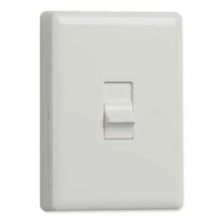 Ecolink Z-Wave Plus Motorized On/Off Toggle Light Switch, Gen5