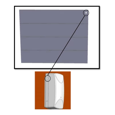 Ecolink Z-Wave Plus Garage Door Tilt Sensor, Gen5 (Open Box) 6 Ecolink Z-Wave Plus Garage Door Tilt Sensor, Gen5 (Open Box) - Image 4