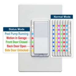 HomeSeer Z-Wave Plus Scene-Capable RGB Smart Dimmer & Switch -Skylink Lighting Sales Store HSWX300 media 003