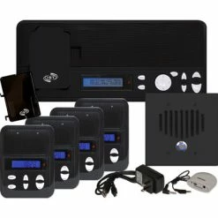 IST I2000 Music & Intercom Standard 4-Room Kit 7 IST I2000 Music & Intercom Standard 4-Room Kit -Skylink Lighting Sales Store ISI2000M4PACx media Black 070
