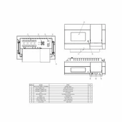 IST I600 In-Wall Stereo System 11 IST I600 In-Wall Stereo System -Skylink Lighting Sales Store ISI600x media Black 072