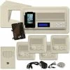 IST RETRO Music & Intercom System Package, 4 Rooms (Horizontal Frames) 2 IST RETRO Music & Intercom System Package, 4 Rooms (Horizontal Frames) -Skylink Lighting Sales Store ISRETROMH4PACx media Almond 030