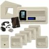 IST RETRO Music & Intercom System Package, 5 Rooms (Horizontal Frames) 2 IST RETRO Music & Intercom System Package, 5 Rooms (Horizontal Frames) -Skylink Lighting Sales Store ISRETROMHxPAC media Almond 030