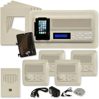 IST RETRO Music & Intercom System Package, 4 Rooms (Vertical Frames) 3 IST RETRO Music & Intercom System Package, 4 Rooms (Vertical Frames)