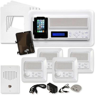 IST RETRO Music & Intercom System Package, 4 Rooms (Vertical Frames) 4 IST RETRO Music & Intercom System Package, 4 Rooms (Vertical Frames) - Image 2