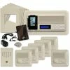 IST RETRO Music & Intercom System Package, 5 Rooms (Vertical Frames) -Skylink Lighting Sales Store ISRETROMVxPAC media Almond 030