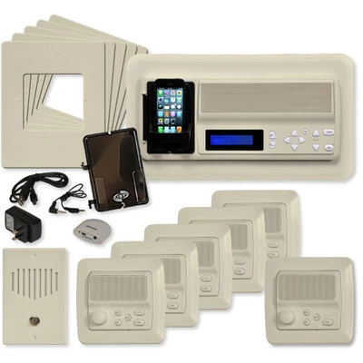 IST RETRO Music & Intercom System Package, 5 Rooms (Vertical Frames) 3 IST RETRO Music & Intercom System Package, 5 Rooms (Vertical Frames)