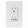 Enbrighten Zigbee 3.0 In-Wall Tamper-Resistant Smart Outlet -Skylink Lighting Sales Store JA43102 media 001