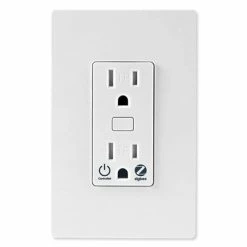 Skylink Lighting Sales Store 28 Enbrighten Zigbee 3.0 In-Wall Tamper-Resistant Smart Outlet