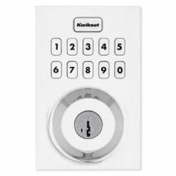 Kwikset Home Connect 620 Contemporary Keypad Connected Z-Wave 700 Smart Lock -Skylink Lighting Sales Store KW989300xx media Polished20Chrome 401