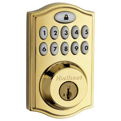 Kwikset SmartCode 914 Series Zigbee Deadbolt With Home Connect 7 Kwikset SmartCode 914 Series Zigbee Deadbolt With Home Connect -Skylink Lighting Sales Store KW991400xx media Polished20Brass 390