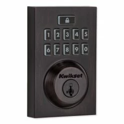 Kwikset SmartCode 914 Zigbee Contemporary Deadbolt With Home Connect