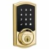 Kwikset SmartCode 916 Series Zigbee Touchscreen Deadbolt With Home Connect -Skylink Lighting Sales Store KW9916003x media Polished20Brass 390