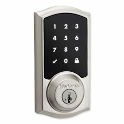 Kwikset SmartCode 916 Z-Wave Plus Contemporary Touchscreen Deadbolt With Home Connect, Gen5 11 Kwikset SmartCode 916 Z-Wave Plus Contemporary Touchscreen Deadbolt With Home Connect, Gen5 -Skylink Lighting Sales Store KW991600x media Satin20Nickel 420 1