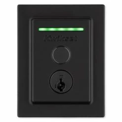 Kwikset Halo Touch Wi-Fi Contemporary Fingerprint Smart Lock -Skylink Lighting Sales Store KW995900xx media Matte20Black 071