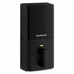 Kwikset Halo Touch Wi-Fi Contemporary Fingerprint Smart Lock -Skylink Lighting Sales Store KW995900xx media Matte20Black 072