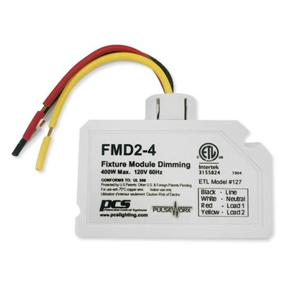 PCS PulseWorx UPB Dimmer Fixture Module, 400W -Skylink Lighting Sales Store PCFMD24 media 001