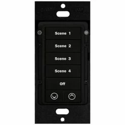 PCS PulseWorx UPB Wall Controller, 7 Button -Skylink Lighting Sales Store PCKPCW7x media Black 071