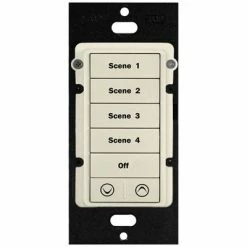 PCS PulseWorx UPB Wall Controller, 7 Button -Skylink Lighting Sales Store PCKPCW7x media Light20Almond 041