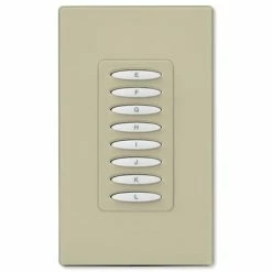 PCS PulseWorx UPB Wall Controller, 8 Button 12 PCS PulseWorx UPB Wall Controller, 8 Button -Skylink Lighting Sales Store PCKPCW8x media Ivory 020