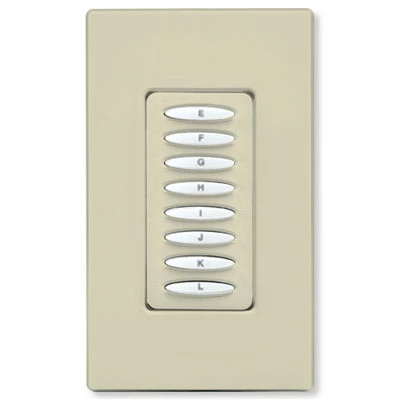 PCS PulseWorx UPB Wall Controller, Load Relay, 8A, 8 Button 5 PCS PulseWorx UPB Wall Controller, Load Relay, 8A, 8 Button - Image 3