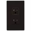 PCS SimpleWorx Split Duplex Wall Receptacle (Open Box) -Skylink Lighting Sales Store PCRAM15BR OB media 001