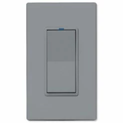 PCS PulseWorx UPB Auxiliary/Remote Dimmer Wall Switch -Skylink Lighting Sales Store PCRWSx media Gray 060