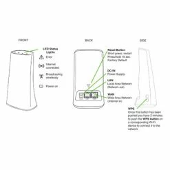 Qolsys IQ Wi-Fi Mesh Router For IQ Panels -Skylink Lighting Sales Store QW8200840 media 003