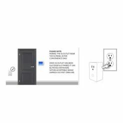 Qolsys IQ Z-Wave Plus V2 Smart Plug Outlet, 700 Series -Skylink Lighting Sales Store QZ2131840 media 005