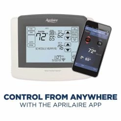 Aprilaire Wi-Fi Touchscreen Thermostat With IAQ, Amazon Alexa & Google Assistant Control (Open Box) -Skylink Lighting Sales Store RP8910W OB media 003