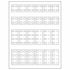 Simply Automated Label Kit For SAI Scene Control Keypads