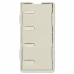 Simply Automated UPB Faceplate, 4 Bar Buttons