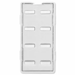 Simply Automated UPB Faceplate, 8 Bar Buttons