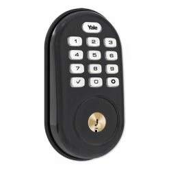 Skylink Lighting Sales Store 39 Yale Z-Wave Plus Assure Lock Push-Button Deadbolt, Marine Grade, Gen5
