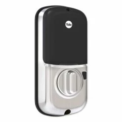 Yale Z-Wave Plus Assure Lock Push-Button Deadbolt, Marine Grade, Gen5 -Skylink Lighting Sales Store YAMYRD216ZW2xx media Satin20Nickel 421