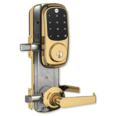 Yale Z-Wave Plus Assure Interconnected Lockset With Touchscreen Deadbolt, Norwood Lever, Left-Handed 3 Yale Z-Wave Plus Assure Interconnected Lockset With Touchscreen Deadbolt, Norwood Lever, Left-Handed