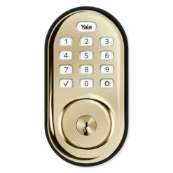 Yale Wi-Fi & Bluetooth Assure Lock Push Button Deadbolt