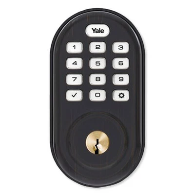Yale Zigbee Push Button Deadbolt Assure Lock 3 Yale Zigbee Push Button Deadbolt Assure Lock