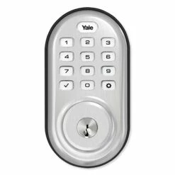 Yale Zigbee Push Button Deadbolt Assure Lock 8 Yale Zigbee Push Button Deadbolt Assure Lock -Skylink Lighting Sales Store YAYRD216HA2x media Satin20Nickel 420