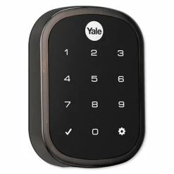 Yale Wi-Fi & Bluetooth Assure Lock SL Key-Free Touchscreen Deadbolt -Skylink Lighting Sales Store YAYRD256CBAx media Oil20Rubbed20Bronze 380