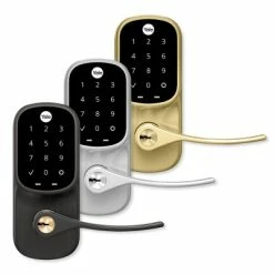 Yale Wi-Fi & Bluetooth Assure Touchscreen Keypad Lever Lock 11 Yale Wi-Fi & Bluetooth Assure Touchscreen Keypad Lever Lock -Skylink Lighting Sales Store YAYRL226CBAx media 001